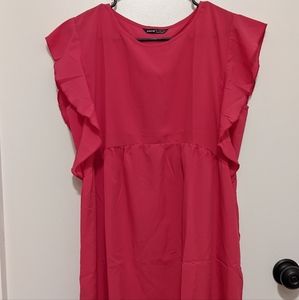 SheIn Pink dress with pockets